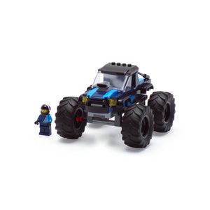 Blue Monster Truck