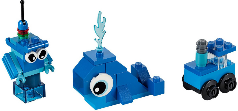 Creative Blue Bricks