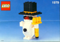 Snowman polybag