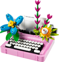 Typewriter with Flowers