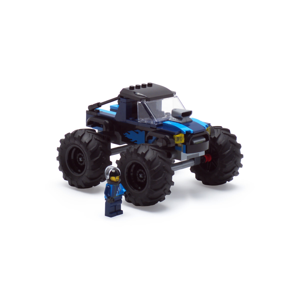 Blue Monster Truck