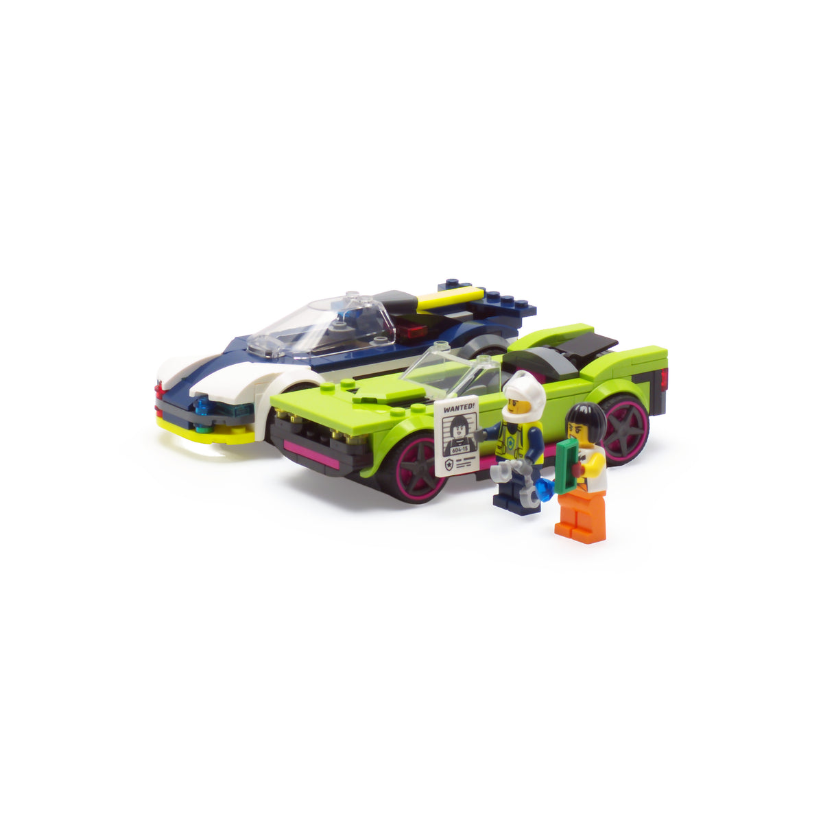 Police Car and Muscle Car Chase