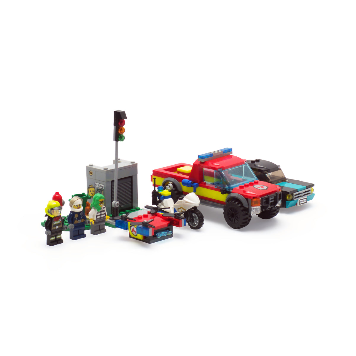 Fire Rescue & Police Chase