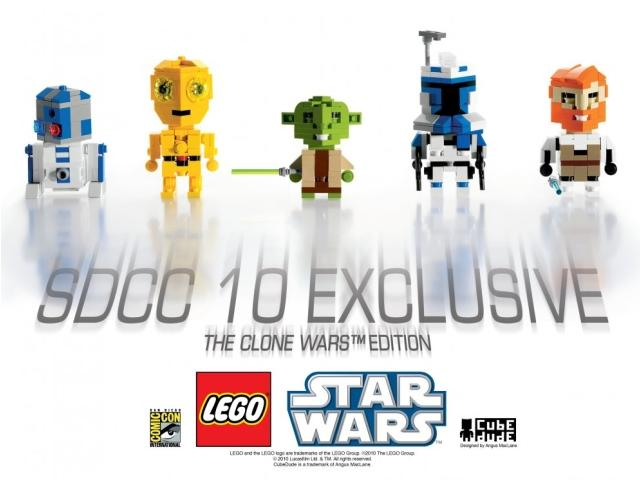 CubeDude - The Clone Wars Edition - San Diego Comic-Con 2010 Exclusive