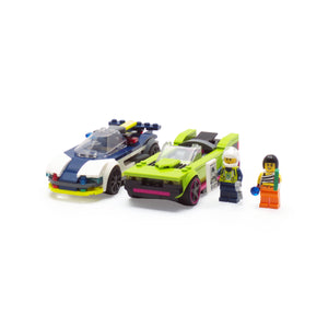 Police Car and Muscle Car Chase