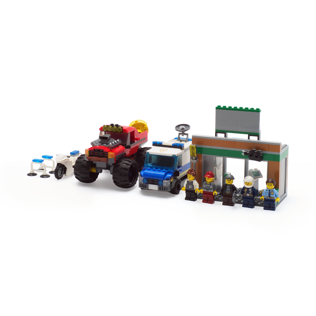 Police Monster Truck Heist